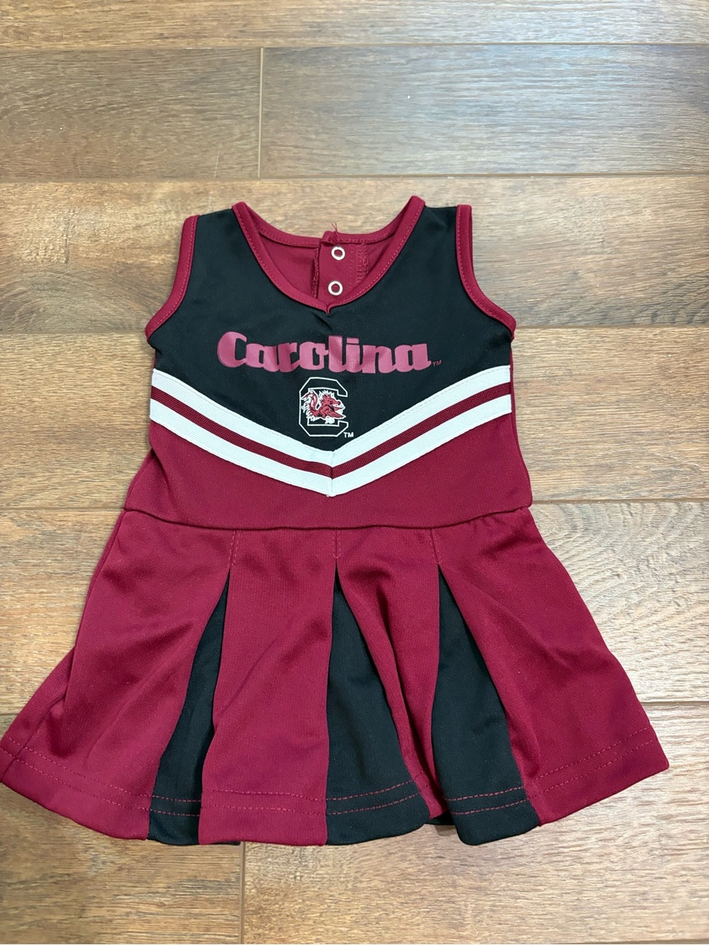 Colosseum South Carolina Gamecocks Cheerleader Dress Infant 3-6 Months USC